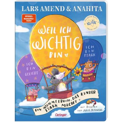 Oetinger Die kleine Ratte Kwiik macht stark. Weil ich wichtig bin, Kinderbücher von Anahita, Lars Amend Oetinger Die kleine Ratte Kwiik macht stark. Weil ich wichtig bin, Kinderbücher von Anahita, Lars Amend