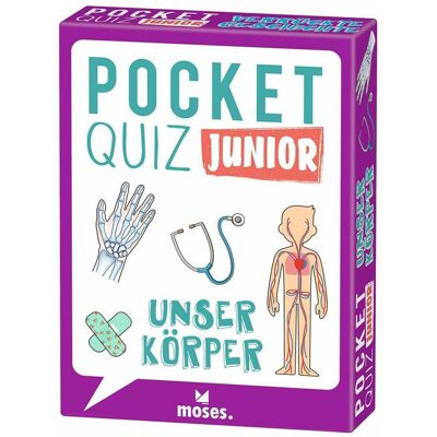 Moses Pocket Quiz junior Unser Körper (Deutsch) Moses Pocket Quiz junior Unser Körper (Deutsch)