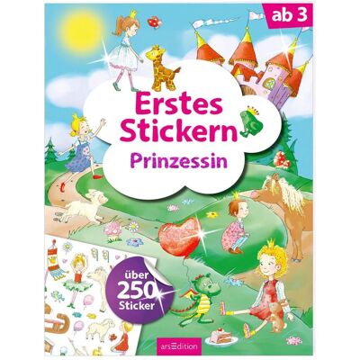 Ars Edition Erstes Stickern Prinzessin Ars Edition Erstes Stickern Prinzessin