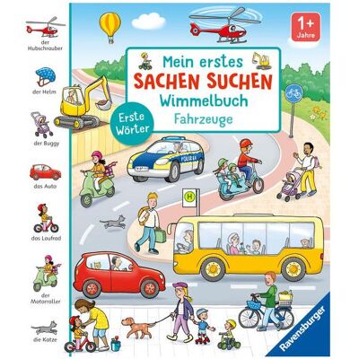 Ravensburger, Babybücher, Mein erstes Sachen suchen Wimmelbuch: Fahrzeuge (Deutsch) Ravensburger, Babybücher, Mein erstes Sachen suchen Wimmelbuch: Fahrzeuge (Deutsch)