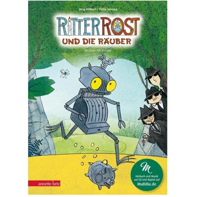 Ueberreuter Ritter Rost 9: Ritter Rost und die Räuber, Hörbücher von Felix Janosa, Jörg Hilbert Ueberreuter Ritter Rost 9: Ritter Rost und die Räuber, Hörbücher von Felix Janosa, Jörg Hilbert