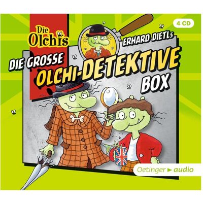 Oetinger Die grosse Olchi-Detektive-Box, Hörbücher von Kai Henrik Möller, Markus Langer, Frank Jordan, Benjamin Dittrich, Peter Kirchberger Oetinger Die grosse Olchi-Detektive-Box, Hörbücher von Kai Henrik Möller, Markus Langer, Frank Jordan, Benjamin Dittrich, Peter Kirchberger