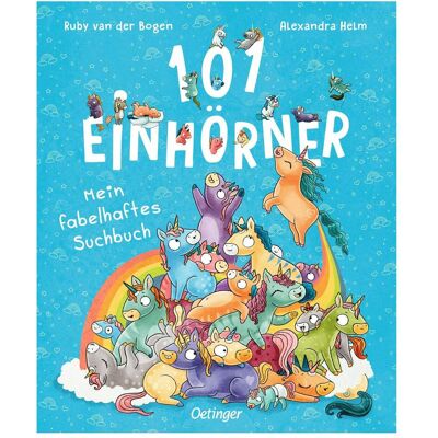 Oetinger, Babybücher, 101 Einhörner. Mein fabelhaftes Suchbuch (Deutsch) Oetinger, Babybücher, 101 Einhörner. Mein fabelhaftes Suchbuch (Deutsch)