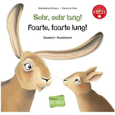 Bi:libri Schiavo:Sehr, sehr lang! (Deutsch-Rumän, Hörbücher von Maddalena Schiavo Bi:libri Schiavo:Sehr, sehr lang! (Deutsch-Rumän, Hörbücher von Maddalena Schiavo