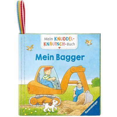 Ravensburger, Babybücher, Mein Knuddel-Knautsch-Buch - Mein Bagger (Deutsch) Ravensburger, Babybücher, Mein Knuddel-Knautsch-Buch - Mein Bagger (Deutsch)