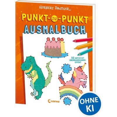 Loewe Punkt-zu-Punkt-Ausmalbuch (orange) Loewe Punkt-zu-Punkt-Ausmalbuch (orange)