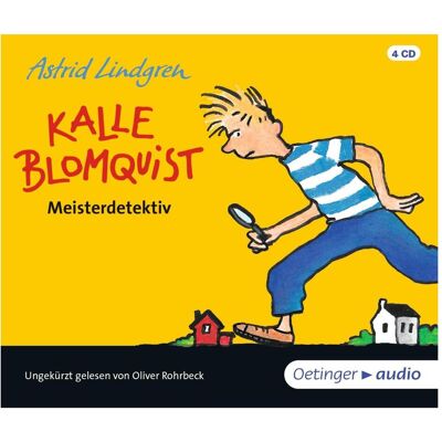Tonpool Kalle Blomquist Meisterdetektiv (4 CD), Hörbücher von Astrid Lindgren Tonpool Kalle Blomquist Meisterdetektiv (4 CD), Hörbücher von Astrid Lindgren