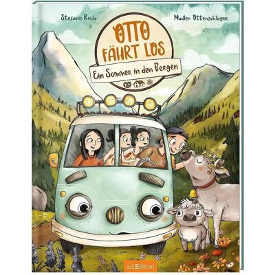 Ars Edition OTTO fährt los - Ein Sommer in den Bergen, Kinderbücher von Madlen Ottenschläger Ars Edition OTTO fährt los - Ein Sommer in den Bergen, Kinderbücher von Madlen Ottenschläger