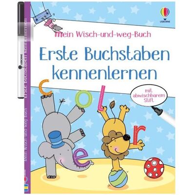 Usborne Publishing Mein Wisch-und-weg-Buch: Erste Buchstaben kennenlernen, Kinderbücher von Stacey Lamb, Jessica Greenwell Usborne Publishing Mein Wisch-und-weg-Buch: Erste Buchstaben kennenlernen, Kinderbücher von Stacey Lamb, Jessica Greenwell