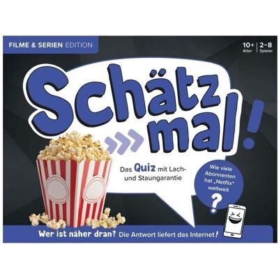 SMV Schätz mal! Filme und Serien Edition (Deutsch, 2 - 8 Spieler) SMV Schätz mal! Filme und Serien Edition (Deutsch, 2 - 8 Spieler)