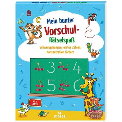 Moses Mein bunter Vorschul-Rätselspass Moses Mein bunter Vorschul-Rätselspass