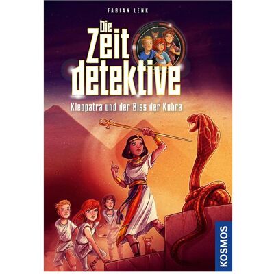 Kosmos Die Zeitdetektive, 1, Kleopatra und der Biss der Kobra, Kinderbücher von Timo Grubing, Fabian Lenk Kosmos Die Zeitdetektive, 1, Kleopatra und der Biss der Kobra, Kinderbücher von Timo Grubing, Fabian Lenk