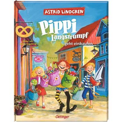 Oetinger Pippi Langstrumpf geht einkaufen, Kinderbücher von Cäcilie Heinig, Katrin Engelking, Astrid Lindgren Oetinger Pippi Langstrumpf geht einkaufen, Kinderbücher von Cäcilie Heinig, Katrin Engelking, Astrid Lindgren