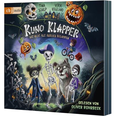 Penguin Random House KUNO KLAPPER hat nicht alle Knochen beisammen, Hörbücher von Tina Schilp, Oliver Rohrbeck, Vera Kiegeland Penguin Random House KUNO KLAPPER hat nicht alle Knochen beisammen, Hörbücher von Tina Schilp, Oliver Rohrbeck, Vera Kiegeland