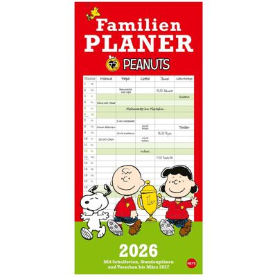 Athesia, Kalender, Peanuts Familienplaner 2027 (21 x 45 cm) Athesia, Kalender, Peanuts Familienplaner 2027 (21 x 45 cm)