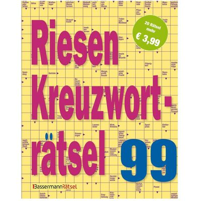 Bassermann Riesen-Kreuzworträtsel 99 (5 Exemplare à 3,99 €) (Deutsch) Bassermann Riesen-Kreuzworträtsel 99 (5 Exemplare à 3,99 €) (Deutsch)
