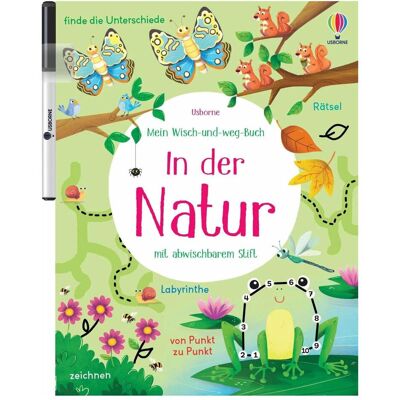 Usborne Publishing Mein Wisch-und-weg-Buch: In der Natur, Kinderbücher von Kirsteen Robson Usborne Publishing Mein Wisch-und-weg-Buch: In der Natur, Kinderbücher von Kirsteen Robson