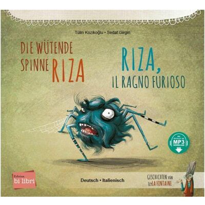 Bi:libri Kozikoglu:Die wütende Spinne Riza (Deut, Hörbücher von Sedat Girgin, Raffaella Merlini Zanghi, Ute Unger, Tülin Kozikoğlu Bi:libri Kozikoglu:Die wütende Spinne Riza (Deut, Hörbücher von Sedat Girgin, Raffaella Merlini Zanghi, Ute Unger, Tülin Kozikoğlu