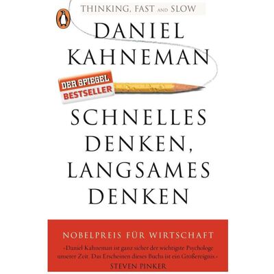 Penguin Putnam Schnelles Denken, langsames Denken, Sachbücher von Daniel Kahneman Penguin Putnam Schnelles Denken, langsames Denken, Sachbücher von Daniel Kahneman