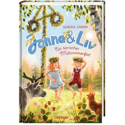 Oetinger Jonna & Liv. Ein tierisches Mittsommerfest, Kinderbücher von Sandra Grimm Oetinger Jonna & Liv. Ein tierisches Mittsommerfest, Kinderbücher von Sandra Grimm