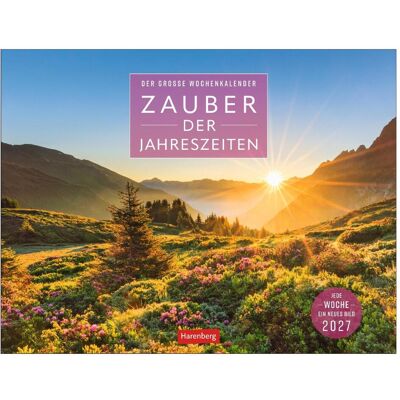 Harenberg, Kalender, Zauber der Jahreszeiten Grosser Wochenkalender 2027 - Jede Woche ein neues Bild Harenberg, Kalender, Zauber der Jahreszeiten Grosser Wochenkalender 2027 - Jede Woche ein neues Bild