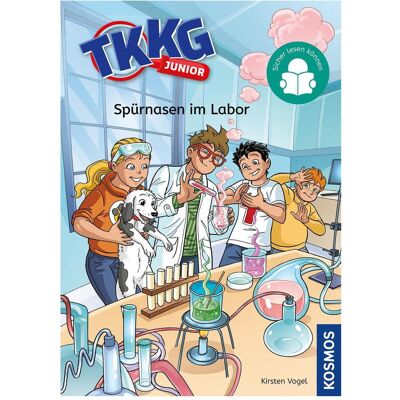 Kosmos TKKG Junior, 3, Spürnasen im Labor, Kinderbücher von Kirsten Vogel Kosmos TKKG Junior, 3, Spürnasen im Labor, Kinderbücher von Kirsten Vogel