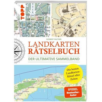 Frech Pautner:Landkarten Rätselbuch - Die bes, Landkarte Frech Pautner:Landkarten Rätselbuch - Die bes, Landkarte