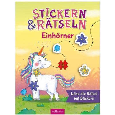 Ars Edition, Sticker, Stickern & Rätseln ab 3: Stickern & Rätseln – Einhörner (300 Sticker) Ars Edition, Sticker, Stickern & Rätseln ab 3: Stickern & Rätseln – Einhörner (300 Sticker)