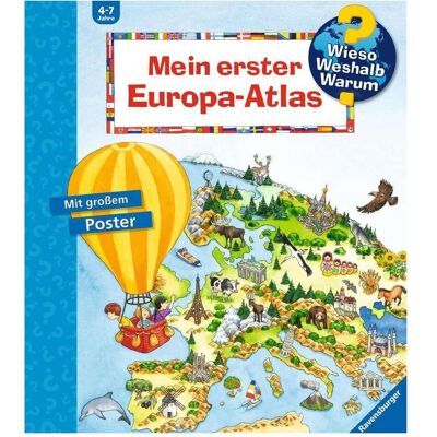 Ravensburger Mein erster Europa-Atlas, Kinderbücher von Andrea Erne Ravensburger Mein erster Europa-Atlas, Kinderbücher von Andrea Erne