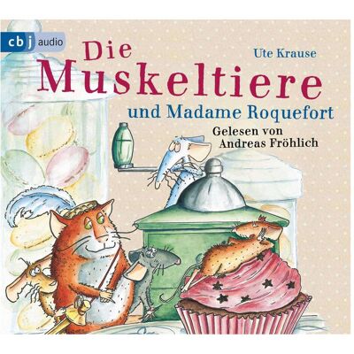 Edel Die Muskeltiere und Madame Roquefort, Hörbücher von Ute Krause Edel Die Muskeltiere und Madame Roquefort, Hörbücher von Ute Krause