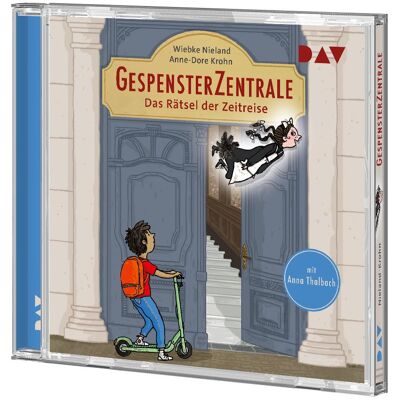 D.A.V. Gespensterzentrale – Teil 1: Lotte und das Rätsel der Zeitre, Hörbücher von Anne-Dore Krohn, Wiebke Nieland D.A.V. Gespensterzentrale – Teil 1: Lotte und das Rätsel der Zeitre, Hörbücher von Anne-Dore Krohn, Wiebke Nieland