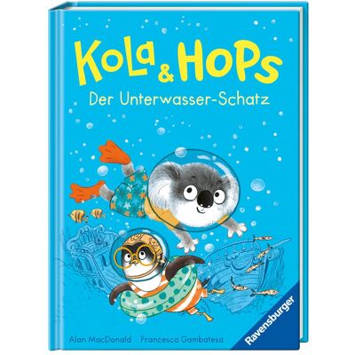Ravensburger Kola und Hops - Der Unterwasser-Schatz (spannendes Kinderbuch zum Vorlesen oder ersten, Kinderbücher von Alan MacDonald Ravensburger Kola und Hops - Der Unterwasser-Schatz (spannendes Kinderbuch zum Vorlesen oder ersten, Kinderbücher von Alan MacDonald