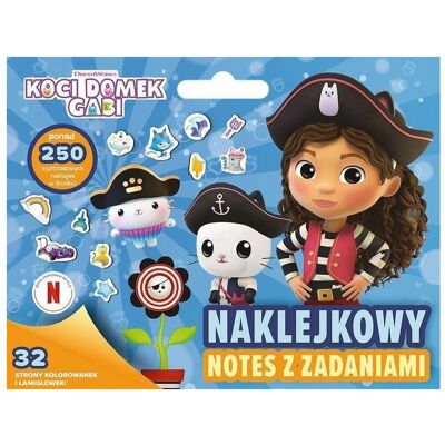 Trefl, Sticker, Gabis Katzenhaus. Sticker-Notizbuch mit Aufgaben (250 Sticker) Trefl, Sticker, Gabis Katzenhaus. Sticker-Notizbuch mit Aufgaben (250 Sticker)