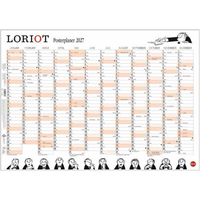 Athesia, Kalender, Loriot Posterplaner 2027 (Poster) Athesia, Kalender, Loriot Posterplaner 2027 (Poster)