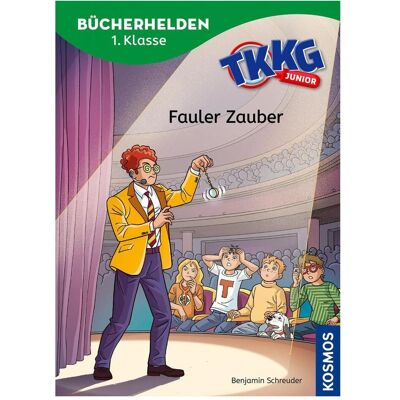 Kosmos TKKG Junior, Bücherhelden 1. Klasse, Fauler Zauber, Kinderbücher von Benjamin Schreuder, COMICON S.L./ Beroy + San Julian Kosmos TKKG Junior, Bücherhelden 1. Klasse, Fauler Zauber, Kinderbücher von Benjamin Schreuder, COMICON S.L./ Beroy + San Julian