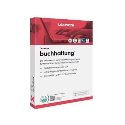 Lexware buchhaltung 2026 Jahresversion 365-Tage Box für Windows Lexware buchhaltung 2026 Jahresversion 365-Tage Box für Windows