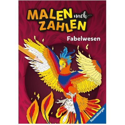 Ravensburger Malen nach Zahlen Fabelwesen - 32 Motive - 24 Farben - Malbuch mit nummerierten Ravensburger Malen nach Zahlen Fabelwesen - 32 Motive - 24 Farben - Malbuch mit nummerierten
