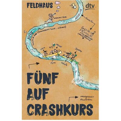 DTV Fünf auf Crashkurs, Kinderbücher von Hans-Jürgen Feldhaus DTV Fünf auf Crashkurs, Kinderbücher von Hans-Jürgen Feldhaus