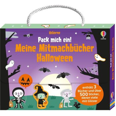 Usborne Publishing, Kinderbücher, Pack mich ein! Meine Mitmachbücher: Halloween (Deutsch) Usborne Publishing, Kinderbücher, Pack mich ein! Meine Mitmachbücher: Halloween (Deutsch)