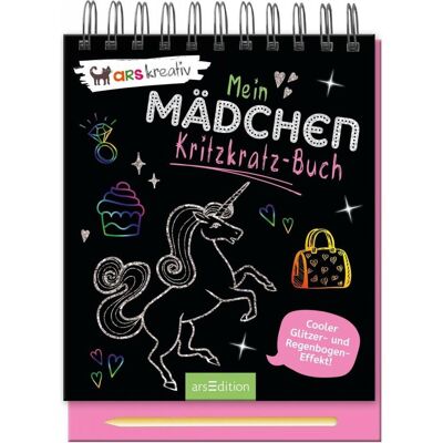 Ars Edition Mein Mädchen-Kritzkratz-Buch Ars Edition Mein Mädchen-Kritzkratz-Buch