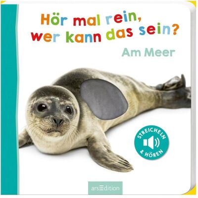 Ars Edition, Babybücher, Hör mal rein, wer kann das sein? Am Meer (Deutsch) Ars Edition, Babybücher, Hör mal rein, wer kann das sein? Am Meer (Deutsch)