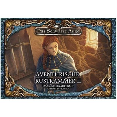 Ulisses Spiele DSA5 Spielkartenset - Aventurische Rüstkammer 2, 168 Karten (DE-Ausgabe) (Deutsch) Ulisses Spiele DSA5 Spielkartenset - Aventurische Rüstkammer 2, 168 Karten (DE-Ausgabe) (Deutsch)