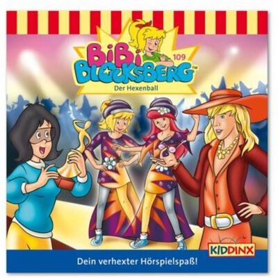 Kiddinx Folge 109: Der Hexenball, Hörbücher von Bibi Blocksberg Kiddinx Folge 109: Der Hexenball, Hörbücher von Bibi Blocksberg