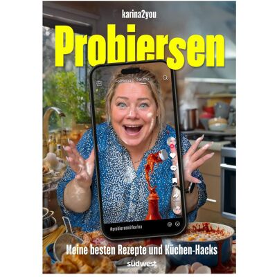 Südwest, Ratgeber, Probiersen - #probierenmitkarina (Deutsch, Hardcover, Karina Kipp) Südwest, Ratgeber, Probiersen - #probierenmitkarina (Deutsch, Hardcover, Karina Kipp)