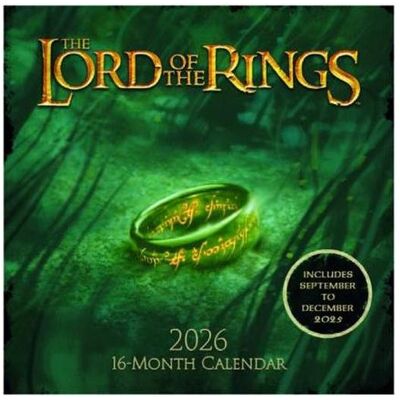 Pyramid Kalender, The Lord of the Rings Square Calendar 2026 30x30 (Spezial) Pyramid Kalender, The Lord of the Rings Square Calendar 2026 30x30 (Spezial)