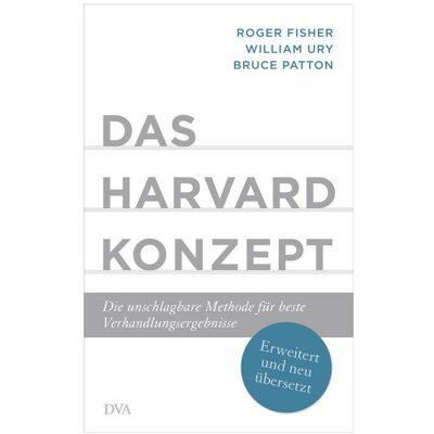 Dva Das Harvard-Konzept, Ratgeber von Roger Fisher, William Ury Dva Das Harvard-Konzept, Ratgeber von Roger Fisher, William Ury
