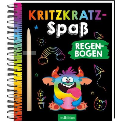 Ars Edition Kritzkratz-Spass Regenbogen Ars Edition Kritzkratz-Spass Regenbogen