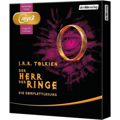 DHV Der Herr der Ringe. Die Komplettlesung, Hörbücher von J. R. R. Tolkien DHV Der Herr der Ringe. Die Komplettlesung, Hörbücher von J. R. R. Tolkien