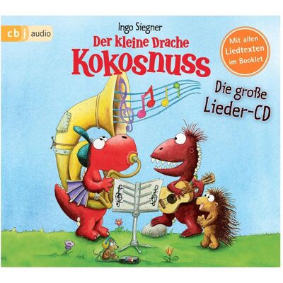 Edel Der kleine Drache Kokosnuss - Die grosse Lieder-CD, Hörbücher von Ingo Siegner Edel Der kleine Drache Kokosnuss - Die grosse Lieder-CD, Hörbücher von Ingo Siegner