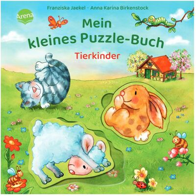 Arena Mein kleines Puzzle-Buch. Tierkinder (3 Teile) Arena Mein kleines Puzzle-Buch. Tierkinder (3 Teile)